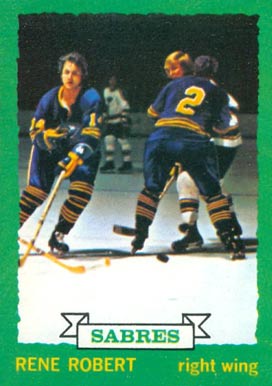 1973 O-Pee-Chee Rene Robert #139 Hockey Card