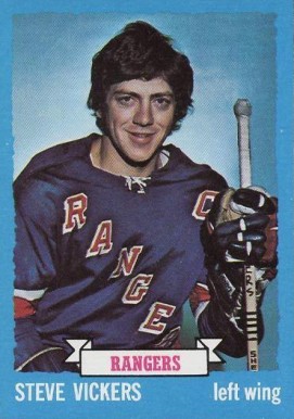1973 Topps Steve Vickers #57 Hockey Card