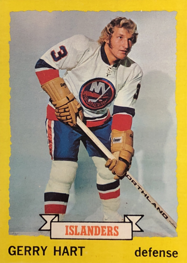 1973 Topps Gerry Hart #34 Hockey Card