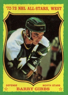 1973 Topps Barry Gibbs #30 Hockey Card
