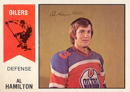 1974 O-Pee-Chee WHA Al Hamilton #29 Hockey Card
