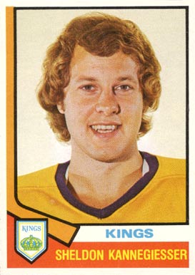 1974 O-Pee-Chee Sheldon Kannegiesser #338 Hockey Card