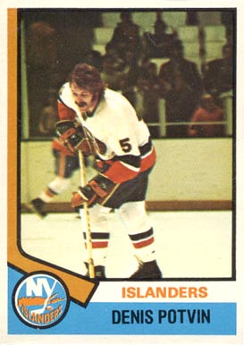 1974 O-Pee-Chee Denis Potvin #195 Hockey Card