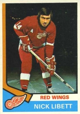 1974 O-Pee-Chee Nick Libett #193 Hockey Card