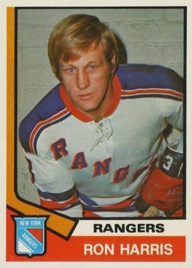 1974 O-Pee-Chee Ron Harris #276 Hockey Card