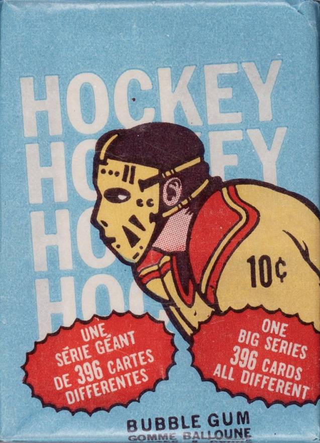 1974 O-Pee-Chee Wax Pack #WP Hockey Card