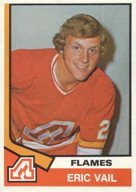 1974 O-Pee-Chee Eric Vail #391 Hockey Card