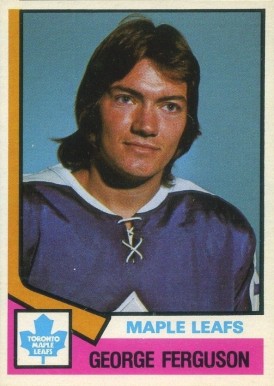 1974 O-Pee-Chee George Ferguson #302 Hockey Card