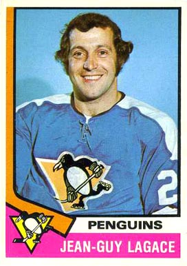1974 O-Pee-Chee Jean-Guy Lagace #299 Hockey Card