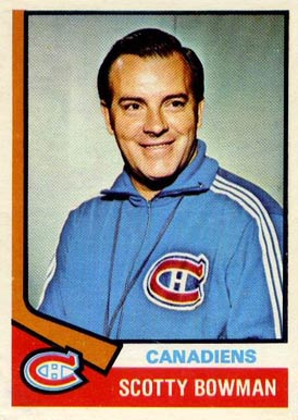 1974 O-Pee-Chee Scotty Bowman #261 Hockey Card
