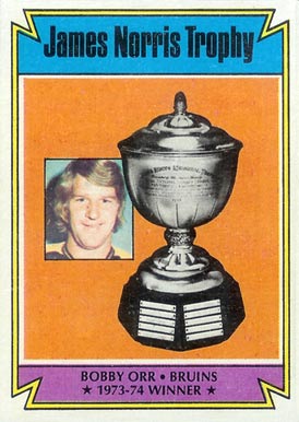 1974 O-Pee-Chee Norris Trophy #248 Hockey Card