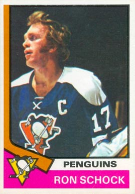 1974 O-Pee-Chee Ron Schock #167 Hockey Card