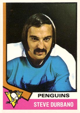 1974 O-Pee-Chee Steve Durbano #106 Hockey Card