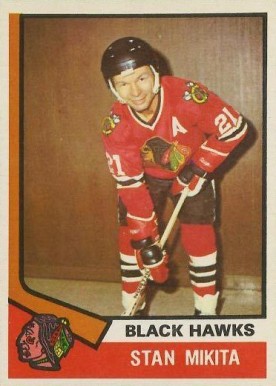 1974 O-Pee-Chee Stan Mikita #20 Hockey Card