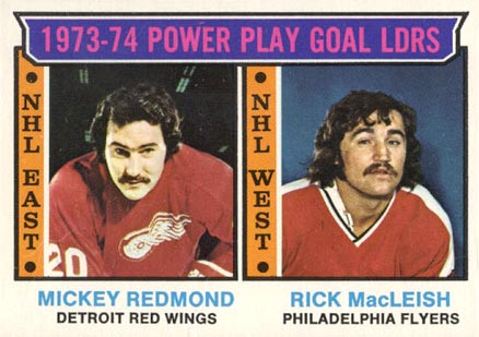 1974 O-Pee-Chee Power Play Goal #6 Hockey Card