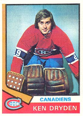 1974 Topps Ken Dryden #155 Hockey Card