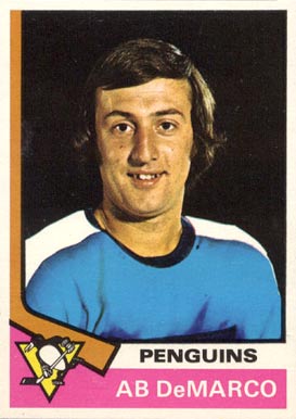 1974 Topps Ab Demarco #89 Hockey Card