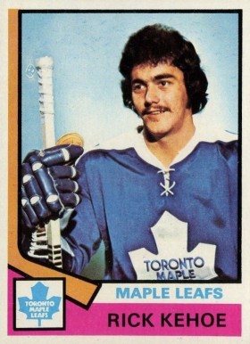 1974 Topps Rick Kehoe #81 Hockey Card