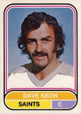 1975 O-Pee-Chee WHA Dave Keon #97 Hockey Card