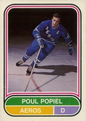 1975 O-Pee-Chee WHA Poul Popiel #120 Hockey Card