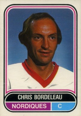 1975 O-Pee-Chee WHA Chris Bordeleau #116 Hockey Card