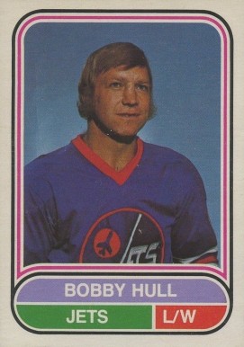 1975 O-Pee-Chee WHA Bobby Hull #1 Hockey Card