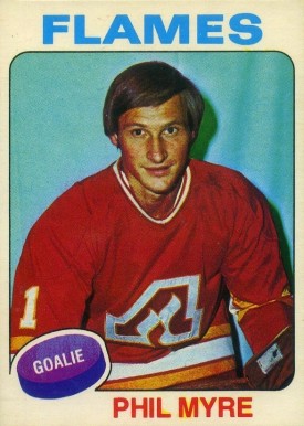 1975 O-Pee-Chee Phil Myre #308 Hockey Card