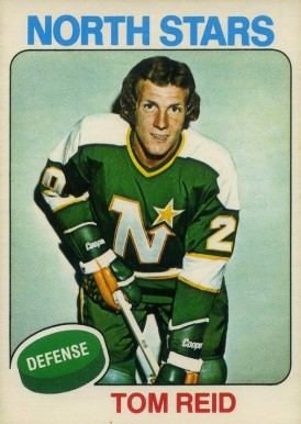 1975 O-Pee-Chee Tom Reid #277 Hockey Card
