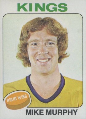 1975 O-Pee-Chee Mike Murphy #52 Hockey Card