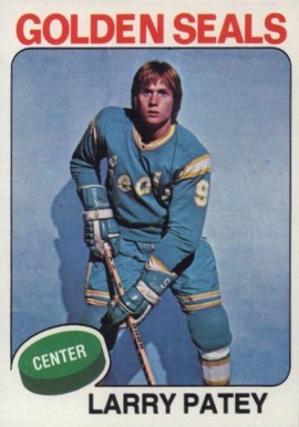 1975 Topps Larry Patey #137 Hockey Card