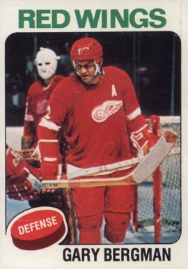 1975 Topps Gary Bergman #236 Hockey Card
