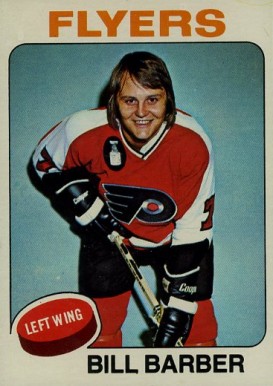 1975 Topps Bill Barber #226 Hockey Card