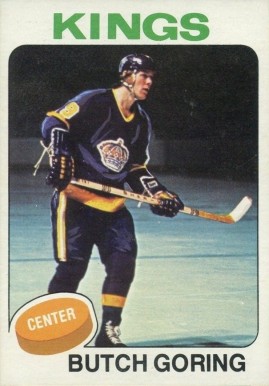 1975 Topps Butch Goring #221 Hockey Card