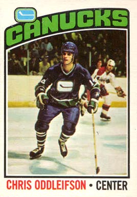 1976 O-Pee-Chee Chris Oddleifson #112 Hockey Card