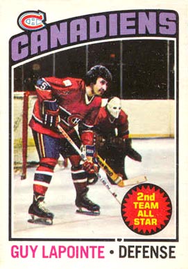 1976 Topps Guy LaPointe #223 Hockey Card