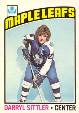1976 Topps Darryl Sittler #207 Hockey Card