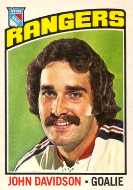 1976 Topps John Davidson #204 Hockey Card