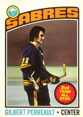 1976 Topps Gilbert Perreault #180 Hockey Card