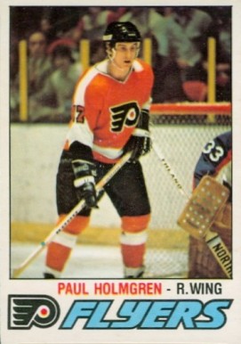 1977 O-Pee-Chee Paul Holmgren #307 Hockey Card