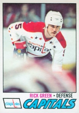 1977 O-Pee-Chee Rick Green #245 Hockey Card
