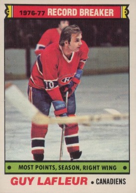 1977 O-Pee-Chee Guy LaFleur #214 Hockey Card