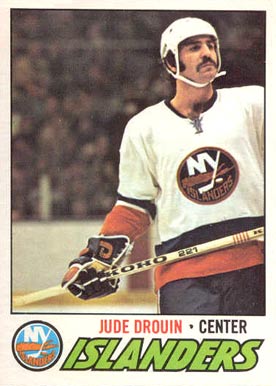 1977 O-Pee-Chee Jude Drouin #182 Hockey Card