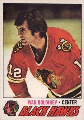 1977 O-Pee-Chee Ivan Boldirev #61 Hockey Card