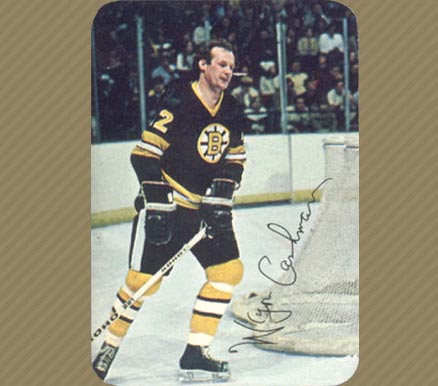 1977 Topps Glossy Wayne Cashman #1 Hockey Card