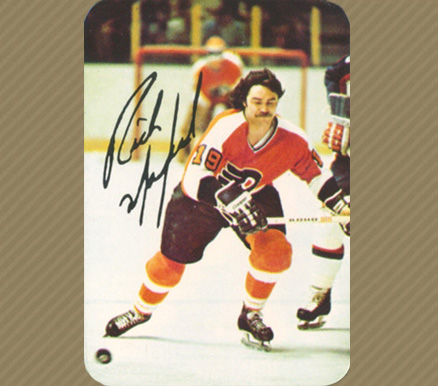 1977 Topps Glossy Rick Macleish #9 Hockey Card