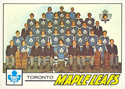 1977 Topps Toronto Maple Leafs #86 Hockey Card