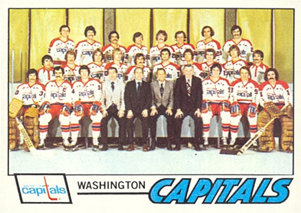 1977 Topps Washington Capitals #88 Hockey Card