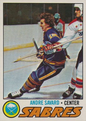 1977 Topps Andre Savard #118 Hockey Card
