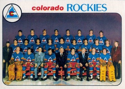 1978 O-Pee-Chee Rockies Team #196 Hockey Card