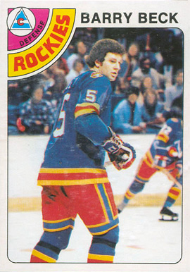1978 O-Pee-Chee Barry Beck #121 Hockey Card
